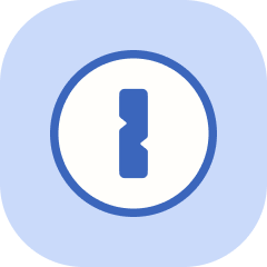 The 1Password logo