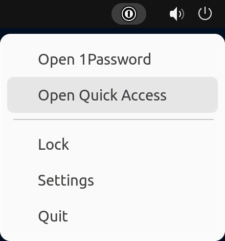 1password shortcuts