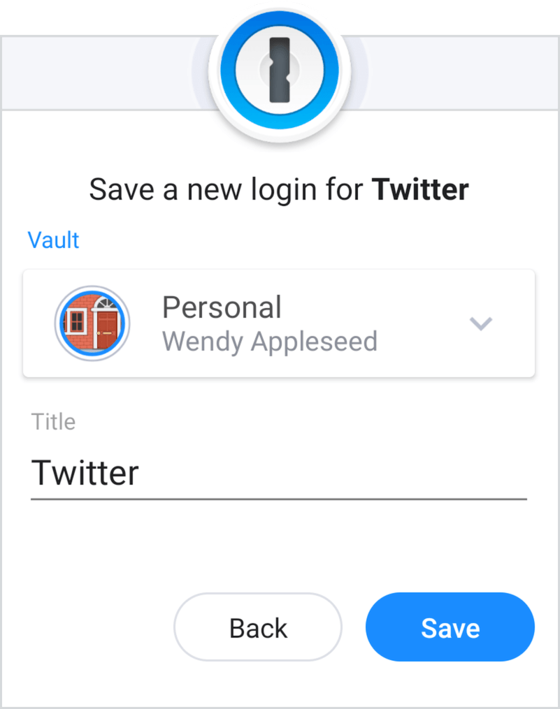 1password save new login