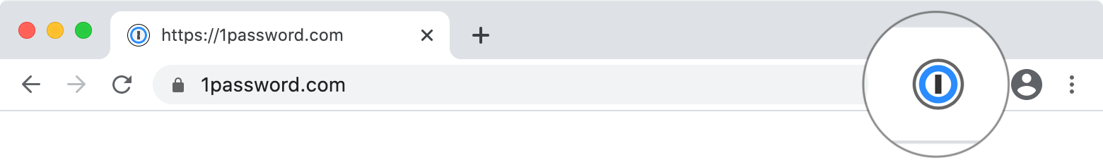 chrome 1password