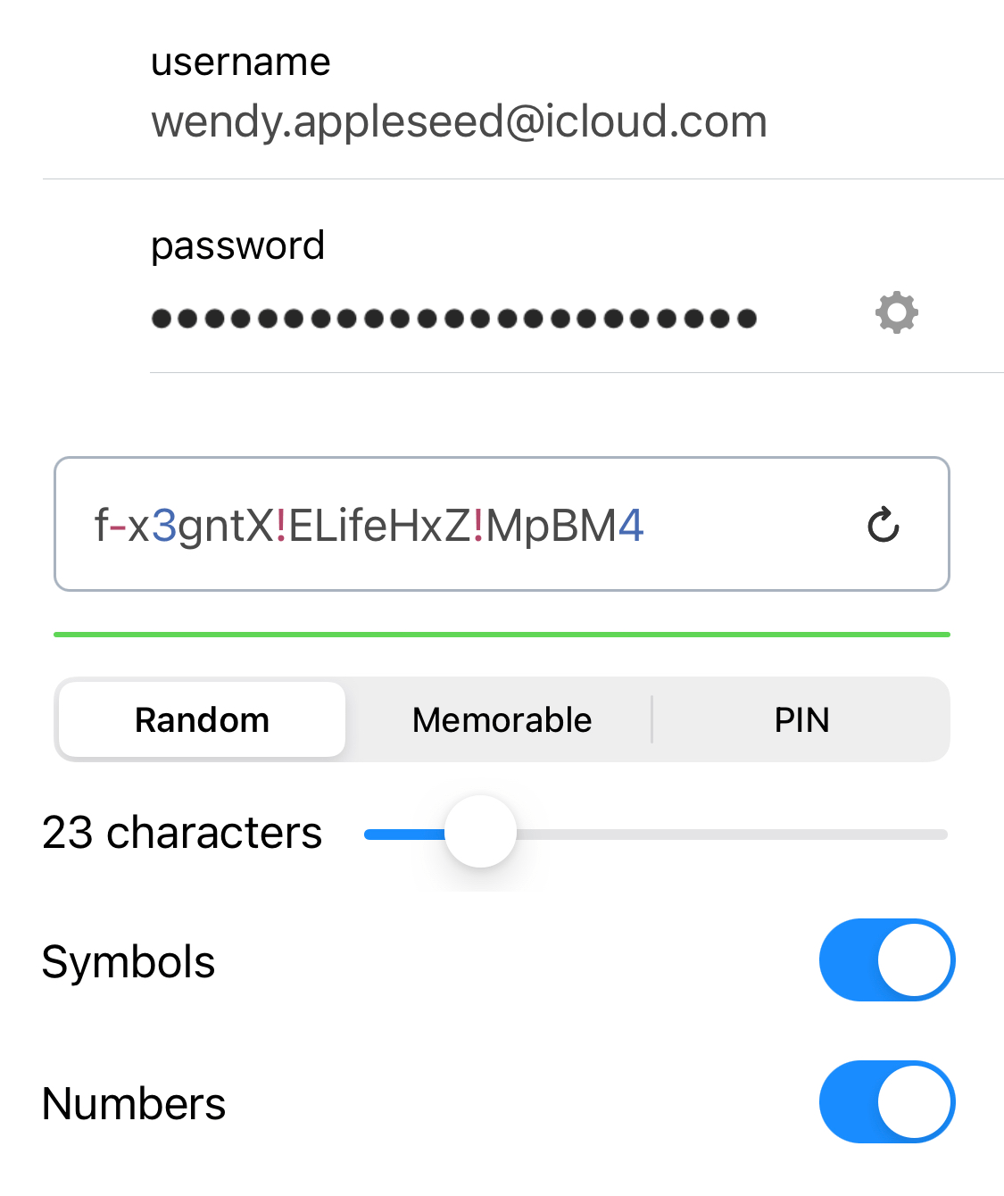 password generator app