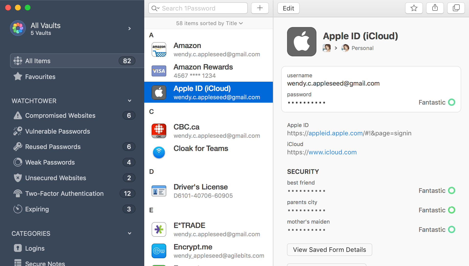 1password for mac