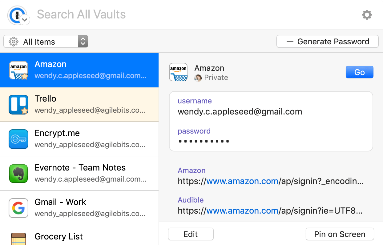 1password for mac not auto filling