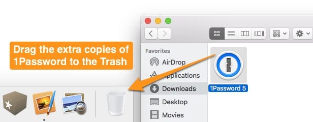 1password 7 delete from trash