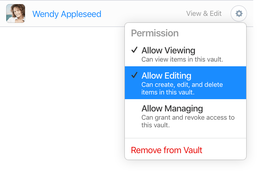 1password downgrade family to individual