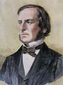 A portrait of George Boole
