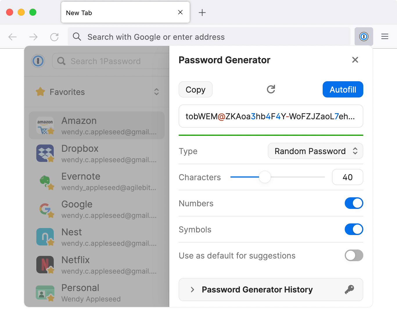 update 1password browser extension