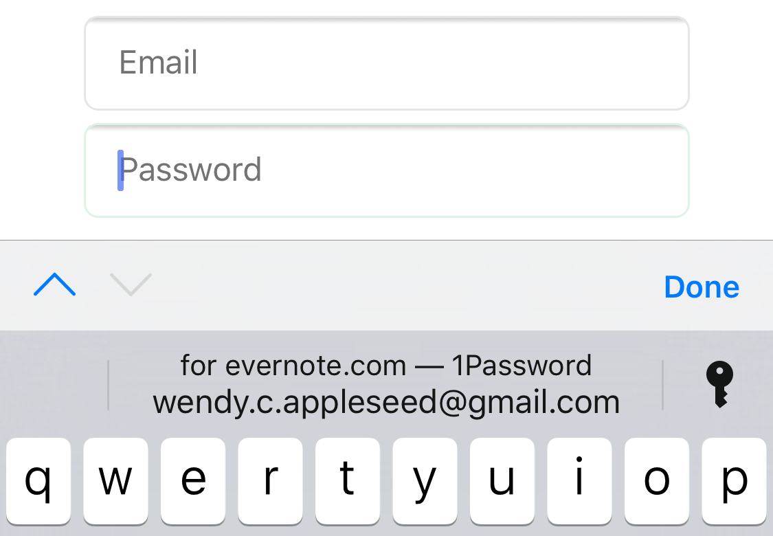 パスワードの保存 入力 変更 1password