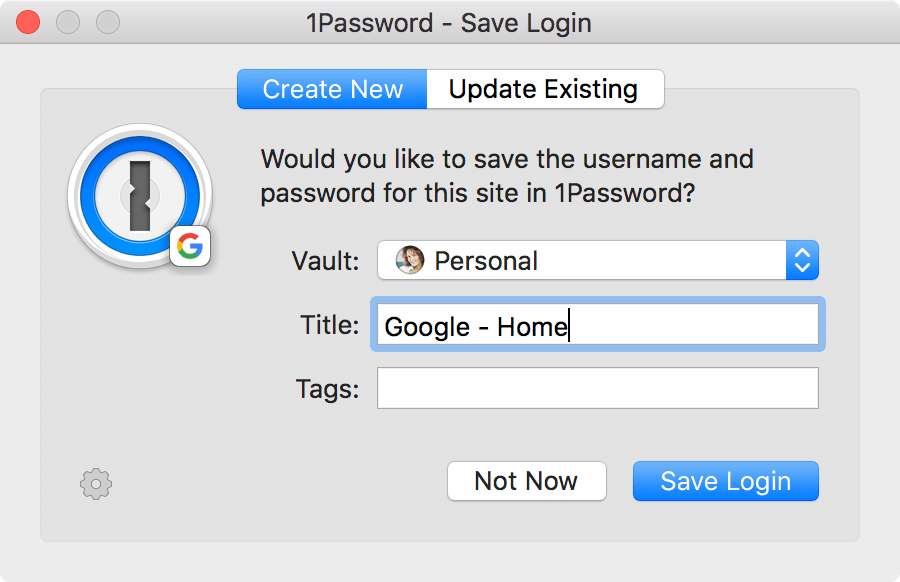 1 password sign in