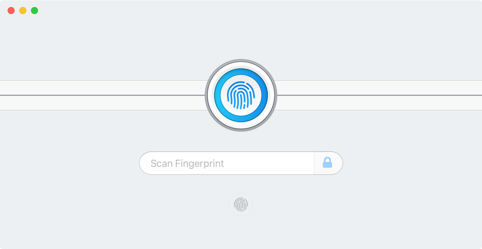 fingerprint access for mac