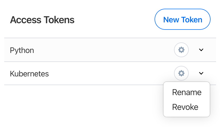 Revoke an access token
